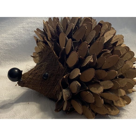 Natural Handmade Hedgehog Wooden Cute Outdoor Friend - Picture 9 of 15